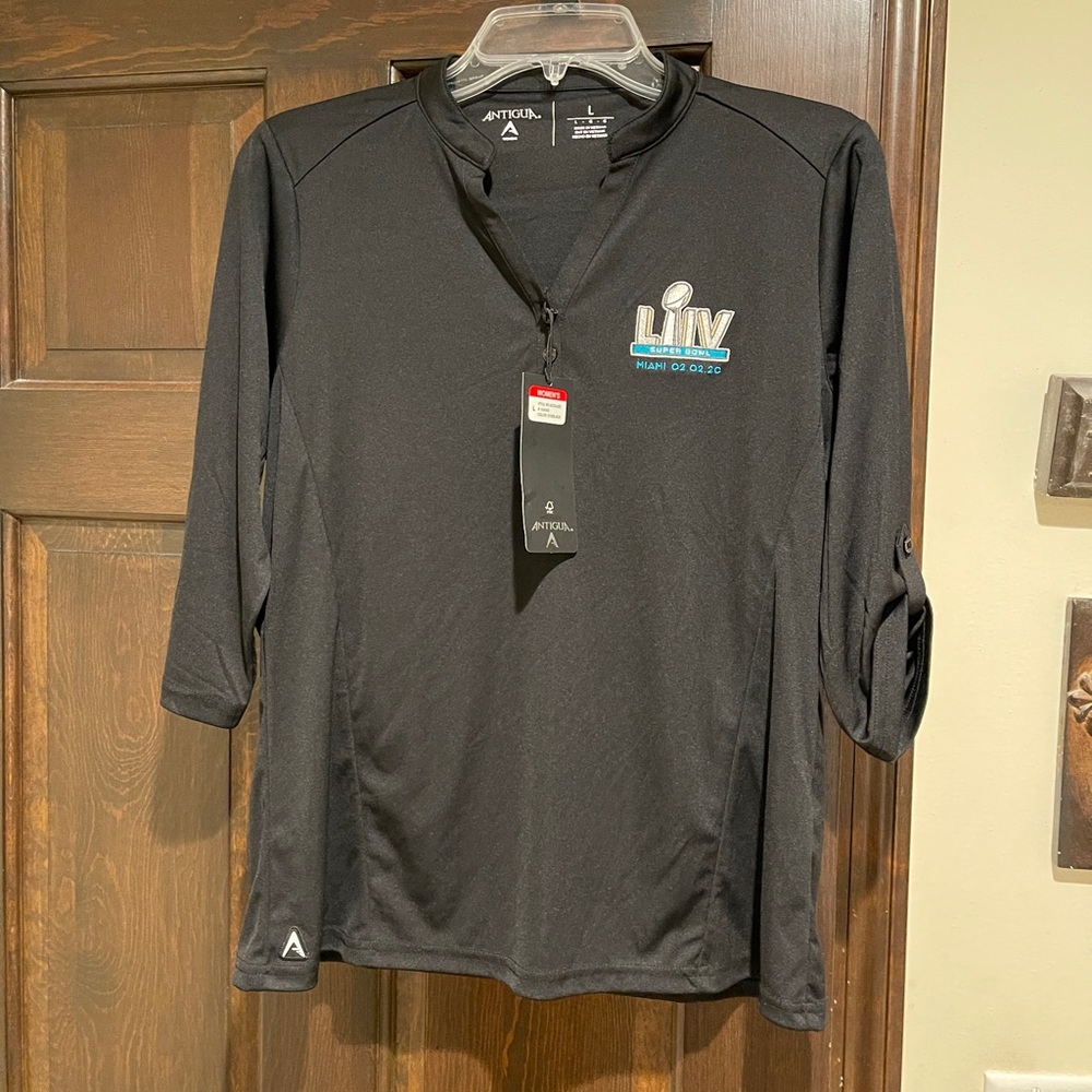Ladies Antigua SuperBowl shirt NWTS - Picture 1 of 9